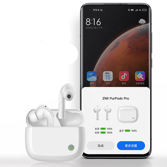 Suitable For Purple Rice PurPodsPro True Wireless Noise Reduction Headphones TWS Binaural Sports Running Waterproof Earplugs Utrano