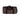 Brown Geometric Pattern Duffel Bag —Travel Gym Weekend Bag