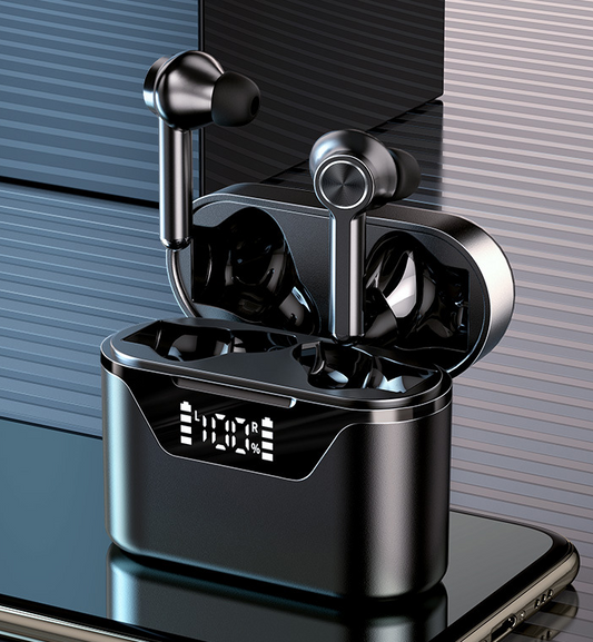 New Tws Bluetooth Headset Wireless Binaural Sports In-ear Earbud Waterproof Long Standby Utrano