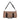 Beige Zebra Print Duffel Bag — Animal Print Travel Gym Bag