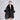 Imitation Rex Rabbit Fur Collar Cape And Shawl Women's Plus Size Loose Woolen Coat