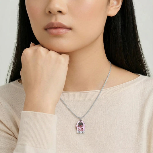 Vintage Perfume Bottle Necklace