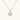 Cushion-shaped double halo pendant with 10mm freshwater pearl center on rhodium-plated sterling silver chain