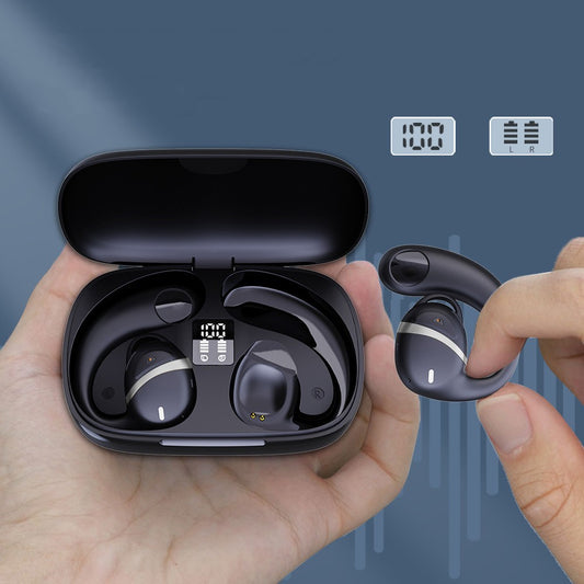 Bone Conduction True Wireless Ear Clip Ear Ultra-long Life Battery Headset Utrano