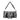 Zebra Print Duffel Bag – Black & White Animal-Pattern Weekender