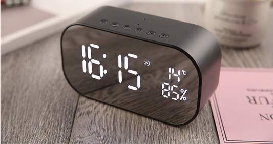 Wireless Bluetooth Low - tone Speaker With Alarm Clock Utrano