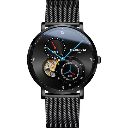 Automatic mechanical watch hollow men's watch Utrano