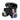 Binaural sports headset with charging compartment