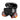 Binaural sports headset with charging compartment