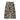 Camouflage straight leg five inch shorts