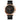 Casual Spiral Sports Crown Leather Alloy Round Pin Buckle Male Pointer Electronic Watch Utrano
