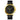 Casual Spiral Sports Crown Leather Alloy Round Pin Buckle Male Pointer Electronic Watch Utrano