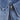 Casual loose denim pilot jacket