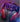 Colorful glowing cool headphones