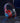 Colorful glowing cool headphones