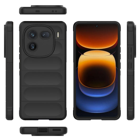Magic Shield TPU + Flannel Phone Case, For vivo S17 Pro, For vivo S17