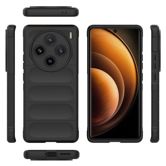 Magic Shield TPU + Flannel Phone Case, For vivo V29e 4G Global, For vivo Y36 4G