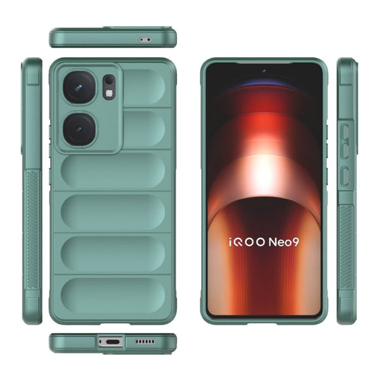 Magic Shield TPU + Flannel Phone Case, For vivo X100 Pro 5G, For vivo X100 5G