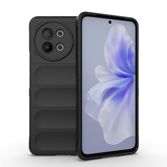 Magic Shield TPU + Flannel Phone Case, For vivo S18E 5G, For vivo S18 5G