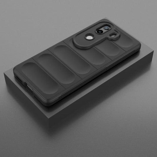 Magic Shield TPU + Flannel Phone Case, For vivo iQOO Z9s 5G, For vivo Y03 4G Global / Y18 4G Global