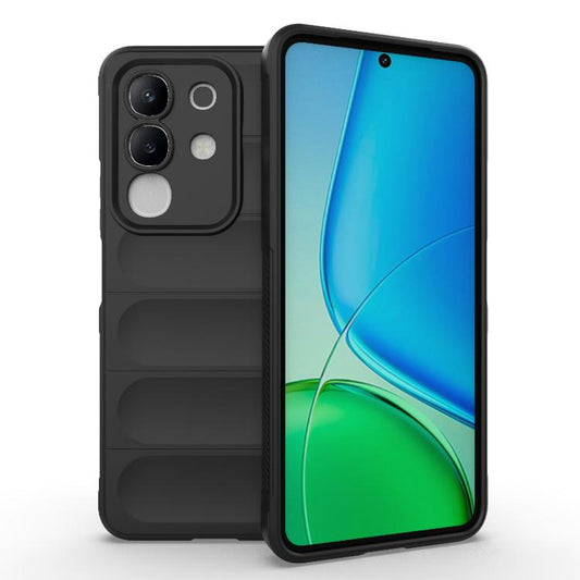 Magic Shield TPU + Flannel Phone Case, For vivo Y29 4G Global / T4x 5G, For vivo Y29 5G / Y19s 4G