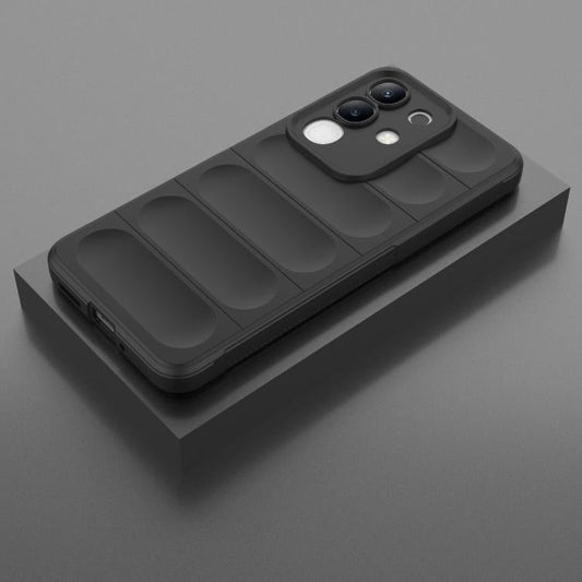 Magic Shield TPU + Flannel Phone Case, For vivo Y29 4G Global / T4x 5G, For vivo Y29 5G / Y19s 4G