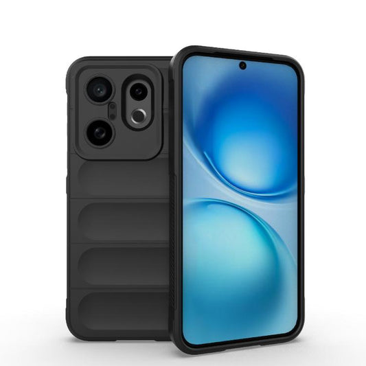 Magic Shield TPU + Flannel Phone Case, For vivo Y29 4G Global / T4x 5G, For vivo Y29 5G / Y19s 4G