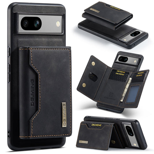 DG.MING M2 Series 3-Fold Multi Card Bag + Magnetic Phone Case, For Google Pixel 7A, For Google Pixel 6
