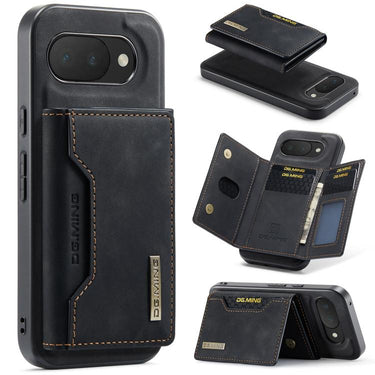 DG.MING M2 Series 3-Fold Multi Card Bag + Magnetic Phone Case, For Google Pixel 9a, For Google Pixel 9 Pro XL, For Google Pixel 9 / 9 Pro, For Google Pixel 8A