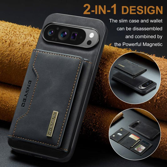 DG.MING M2 Series 3-Fold Multi Card Bag + Magnetic Phone Case, For Google Pixel 7A, For Google Pixel 6