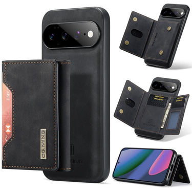DG.MING M2 Series 3-Fold Multi Card Bag + Magnetic Phone Case, For Google Pixel 9a, For Google Pixel 9 Pro XL, For Google Pixel 9 / 9 Pro, For Google Pixel 8A