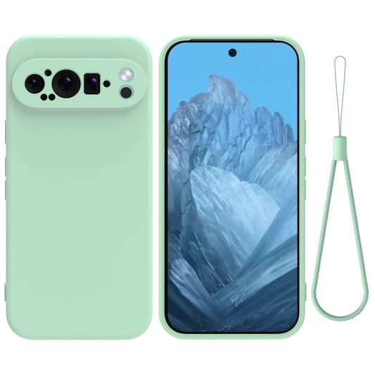 Solid Color Liquid Silicone Dropproof Full Coverage Phone Case, For Google Pixel 9 Pro XL, For Google Pixel 9 Pro, For Google Pixel 9, For Google Pixel 8a