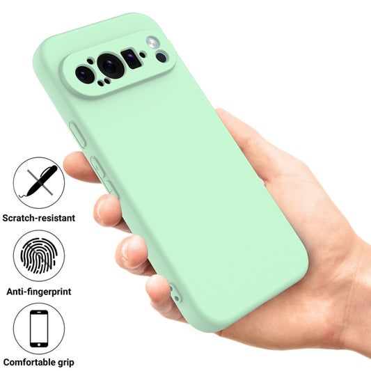 Solid Color Liquid Silicone Dropproof Full Coverage Phone Case, For Google Pixel 9 Pro XL, For Google Pixel 9 Pro, For Google Pixel 9, For Google Pixel 8a