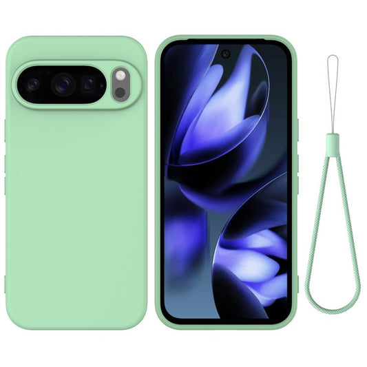 Solid Color Liquid Silicone Dropproof Full Coverage Phone Case, For Google Pixel 10 Pro XL, For Google Pixel 10 Pro, For Google Pixel 10, For Google Pixel 9a