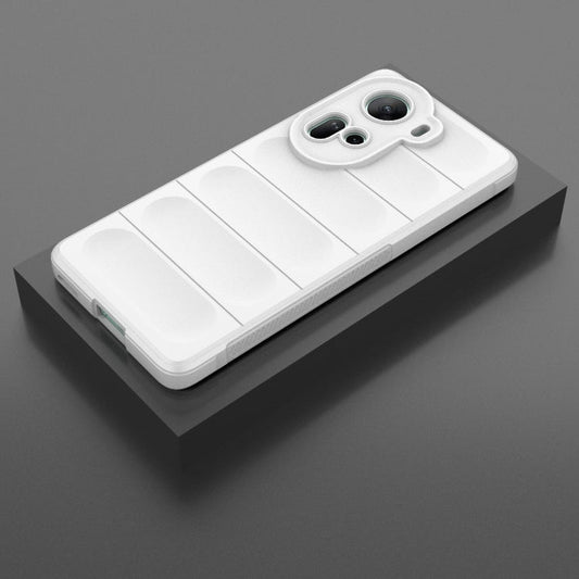 Magic Shield TPU + Flannel Phone Case, For OPPO A58 4G Global, For OPPO Reno10 5G Global