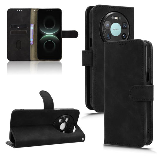 Skin Feel Magnetic Flip Leather Phone Case, For Huawei Mate 80 Pro Max, For Huawei Mate 80 Pro / 80, For Huawei Pura 80 Ultra 5G, For Huawei Pura 80 Pro 5G