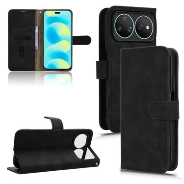 Skin Feel Magnetic Flip Leather Phone Case, For Huawei Pura 90 Pro Max 5G, For Huawei Pura 90 Pro 5G, For Huawei Pura 90 5G, For Huawei nova 15 Pro