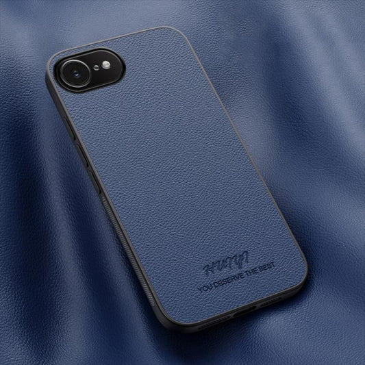 HUIYI Leather Magnetic Phone Case, For iPhone 17e / 16e, For iPhone 16 Pro Max, For iPhone 16 Pro, For iPhone 16 Plus For iPhone 17e / 16e / Blue UTrano