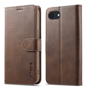 LC.IMEEKE Calf Texture Horizontal Flip Leather Case, For iPhone 17 Pro Max, For iPhone 17 Pro, For iPhone 17, For iPhone Air