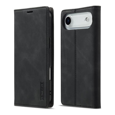 LC.IMEEKE Strong Magnetism Microfiber Leather Phone Case, iPhone 16e, For iPhone 16 Pro Max, For iPhone 16 Pro, For iPhone 16 Plus