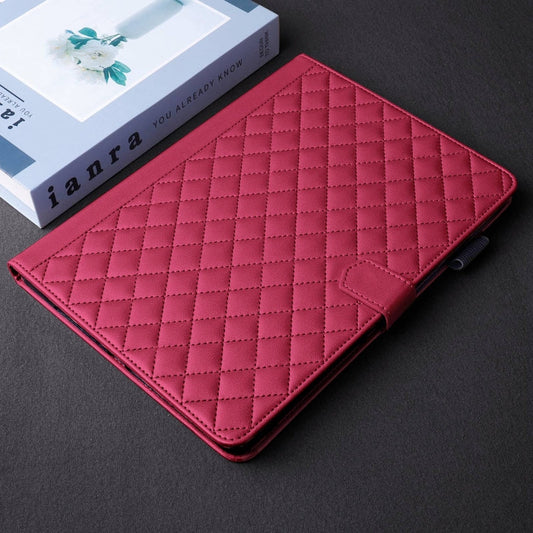 Rhombus Lattice Leather Tablet Case, For Samsung Galaxy Tab A11+ / A9+, For Samsung Galaxy Tab A11 / A9, For Samsung Galaxy Tab S11, For Samsung Galaxy Tab S10 FE+