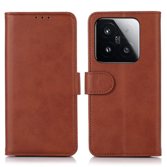 Cow Texture Leather Phone Case For Xiaomi 15T 5G, Xiaomi Poco F7 Pro / F7 Ultra Global,Xiaomi 15 Ultra,Xiaomi Poco X7 Pro,Xiaomi 14T Pro, Xiaomi 14T