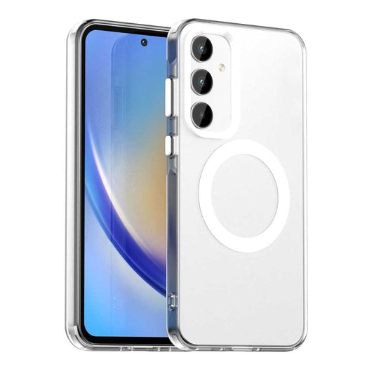 Candy Magsafe PC Hybrid TPU Phone Case, For Samsung Galaxy A55 5G, For Samsung Galaxy A35 5G, For Samsung Galaxy A15 4G
