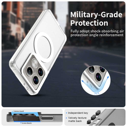 Candy Magsafe PC Hybrid TPU Phone Case, For Xiaomi Poco M6 4G, For Xiaomi Poco M6 Plus, For Xiaomi 14 Civi