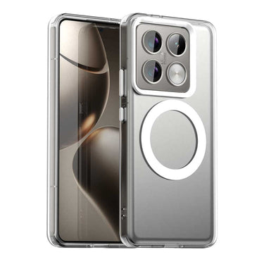 Candy Magsafe PC Hybrid TPU Phone Case, For Xiaomi Poco M6 4G, For Xiaomi Poco M6 Plus, For Xiaomi 14 Civi