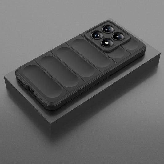 Magic Shield TPU + Flannel Phone Case, For Xiaomi 14T 5G Global