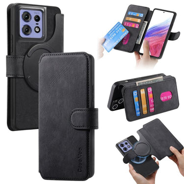 Anti-theft Retro Leather Phone Case For Motorola Edge 50 Pro,Motorola Edge 50 Fusion,Motorola Moto G 5G 2024, Motorola Moto G Stylus 5G 2024