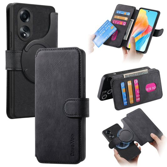 CaseNeo MagSafe RFID Anti-theft Retro Leather Phone Case, For OPPO Reno10 5G Global, For OPPO A78 4G, For OPPO A78 5G