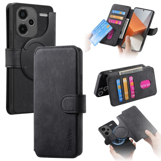CaseNeo MagSafe RFID Anti-theft Retro Leather Phone Case, For Redmi Note 12 Pro+ 5G, For Redmi Note 12 Pro 5G, For Redmi Note 11S 4G, For Redmi Note 10 4G / Note 10S