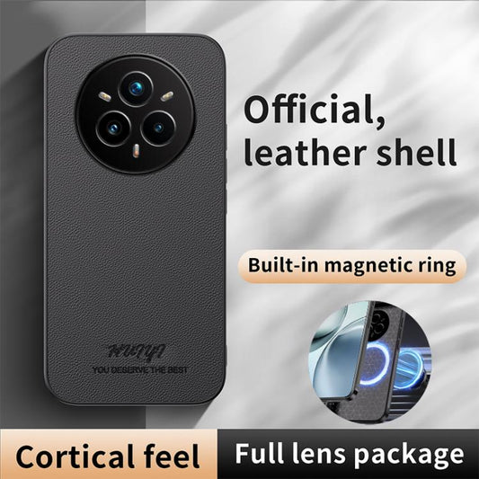 HUIYI Leather Magnetic Phone Case, For Realme 14 Pro, For Realme V60 Pro / 14x India, For Realme GT 7 Pro, For Realme 13 Pro